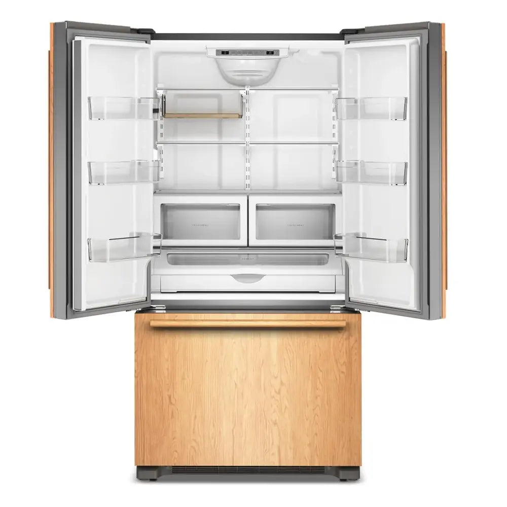 KitchenAid 22 Cu. Ft. 36-Inch Panel-Ready Counter-Depth French Door Refrigerator with Inter