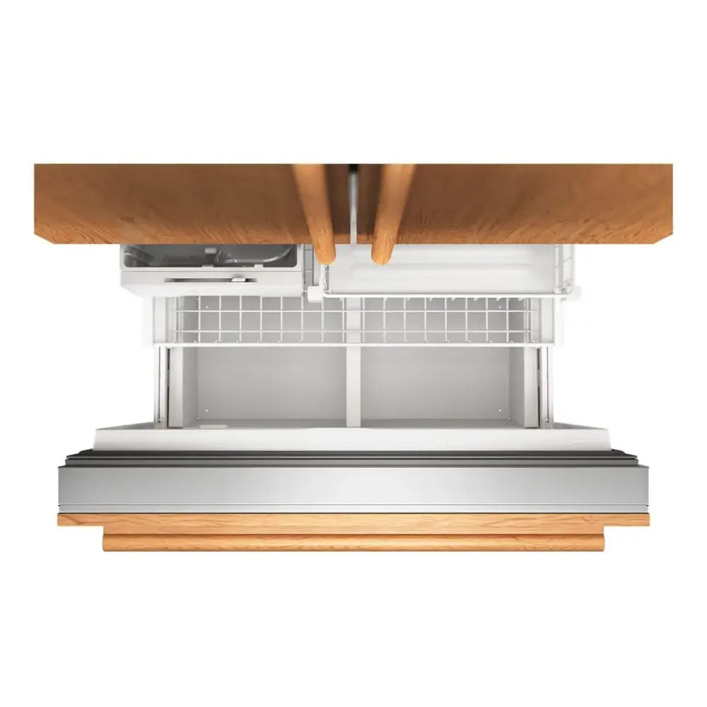 KitchenAid 22 Cu. Ft. 36-Inch Panel-Ready Counter-Depth French Door Refrigerator with Inter