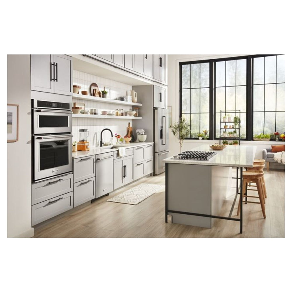 KitchenAid 23.8 cu. ft. 36" Counter-Depth French Door Platinum Interior Refrigerator with P