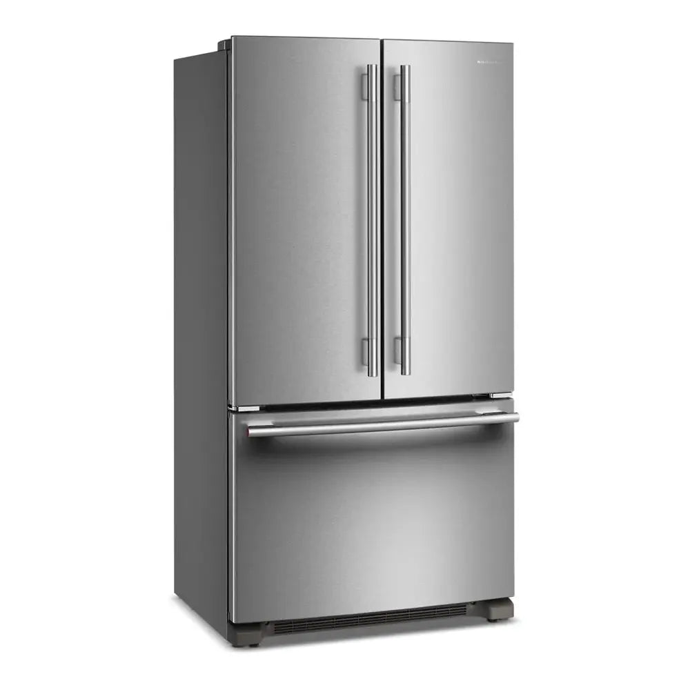 KitchenAid 25 Cu. Ft. 36-Inch Standard-Depth French Door Refrigerator with Internal Water D