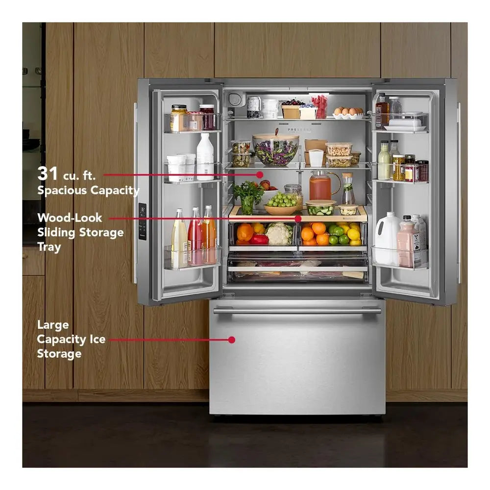 KitchenAid 31 cu. ft. French Door Refrigerator with Interior Water and Ice
