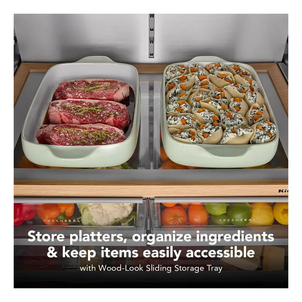 KitchenAid 31 cu. ft. French Door Refrigerator with Interior Water and Ice