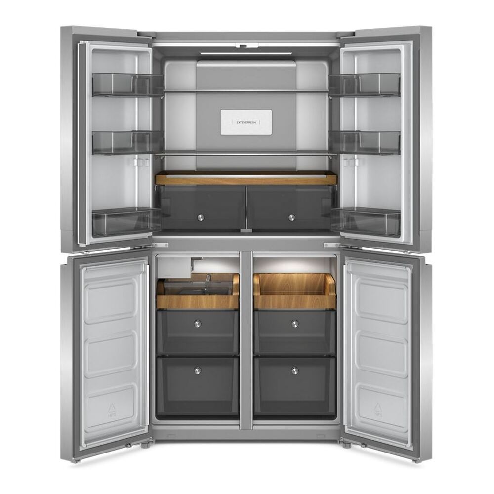 KitchenAid 19.4 cu. ft. 36-inch wide Counter-Depth 4-Door Refrigerator with PrintShield® Fi