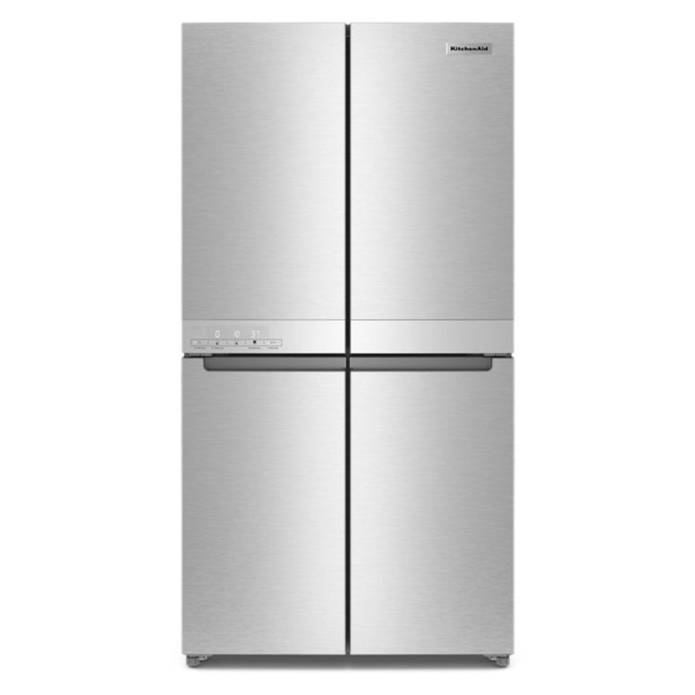 KitchenAid 19.4 cu. ft. 36-inch wide Counter-Depth 4-Door Refrigerator with PrintShield® Fi