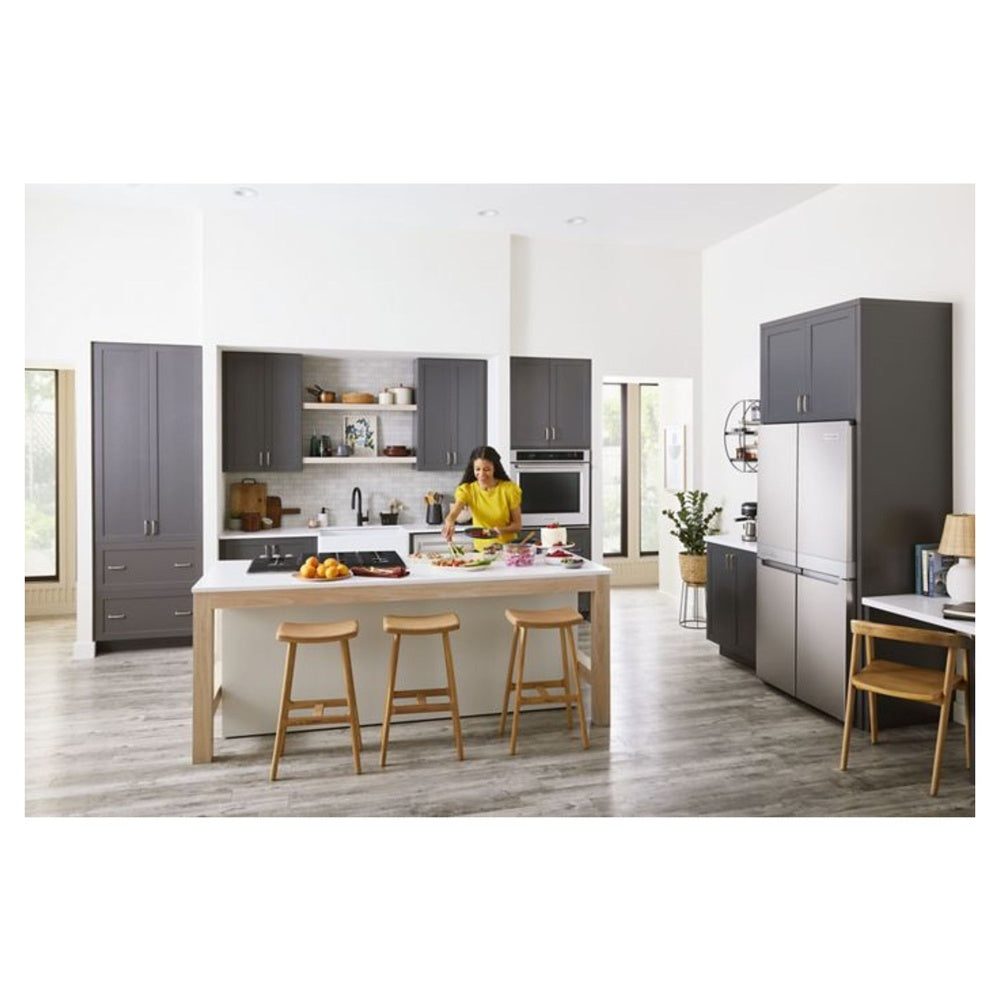 KitchenAid 19.4 cu. ft. 36-inch wide Counter-Depth 4-Door Refrigerator with PrintShield® Fi