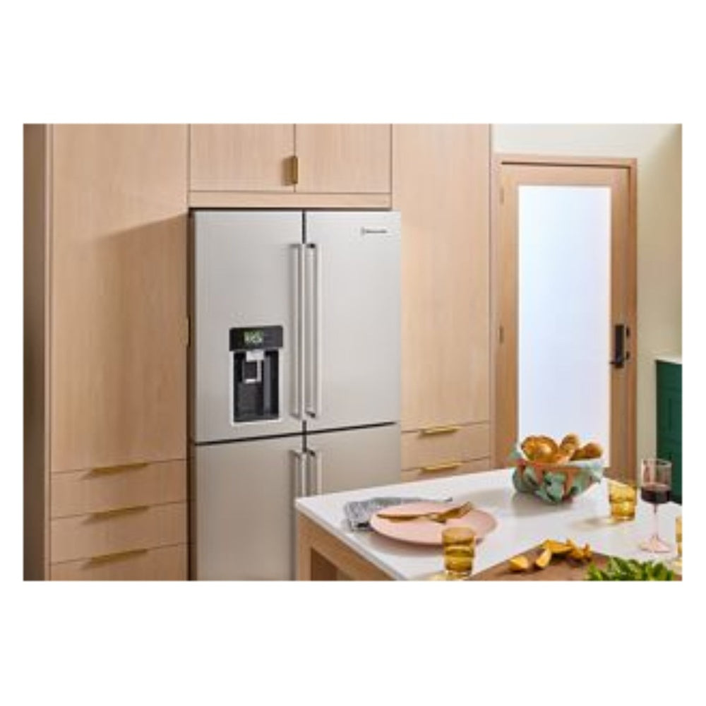 KitchenAid 36" Counter-Depth 19.4 Cu Ft 4-Door Refrigerator with Flexible Temperature Zone 