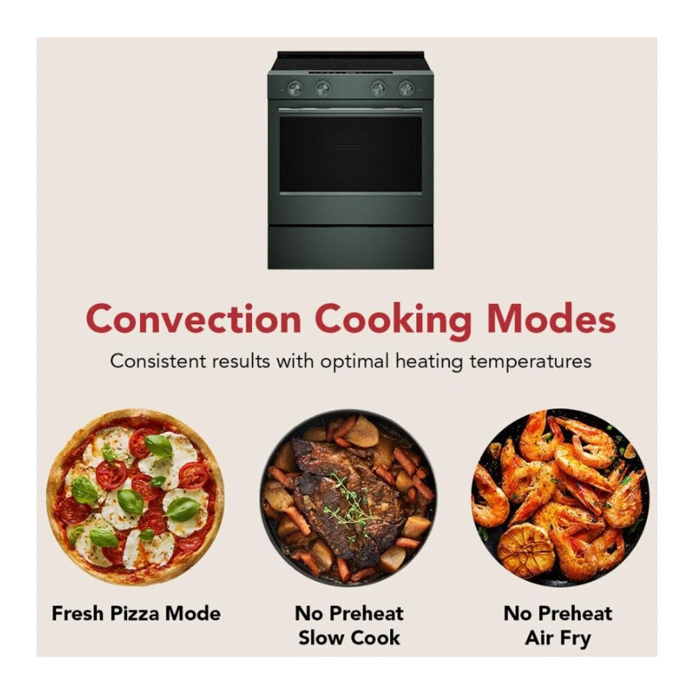 KitchenAid 5.3 Cu. Ft. Smart Slide-in Electric Range with Two Even-Heat™ Hyper Elements and