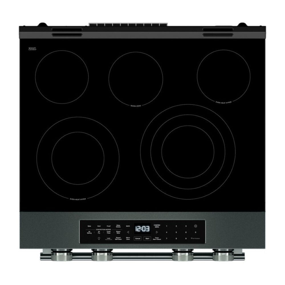 KitchenAid 5.3 Cu. Ft. Smart Slide-in Electric Range with Two Even-Heat™ Hyper Elements and