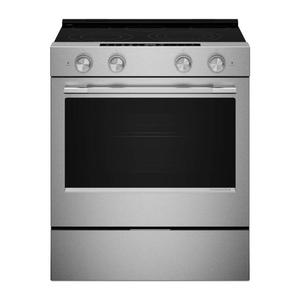 KitchenAid 5.3 Cu. Ft. Smart Slide-in Electric Range with Two Even-Heat™ Hyper Elements and