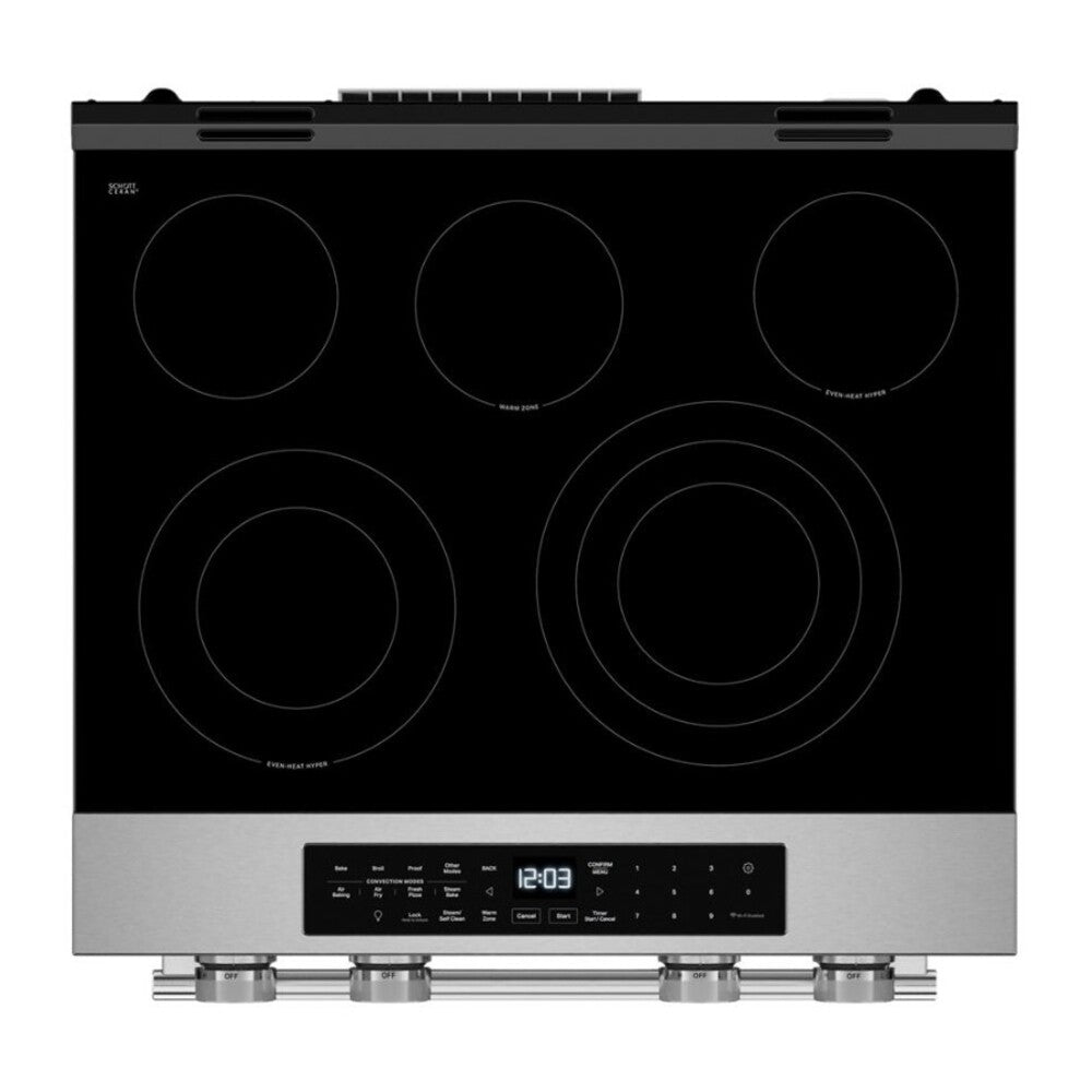 KitchenAid 5.3 Cu. Ft. Smart Slide-in Electric Range with Two Even-Heat™ Hyper Elements and