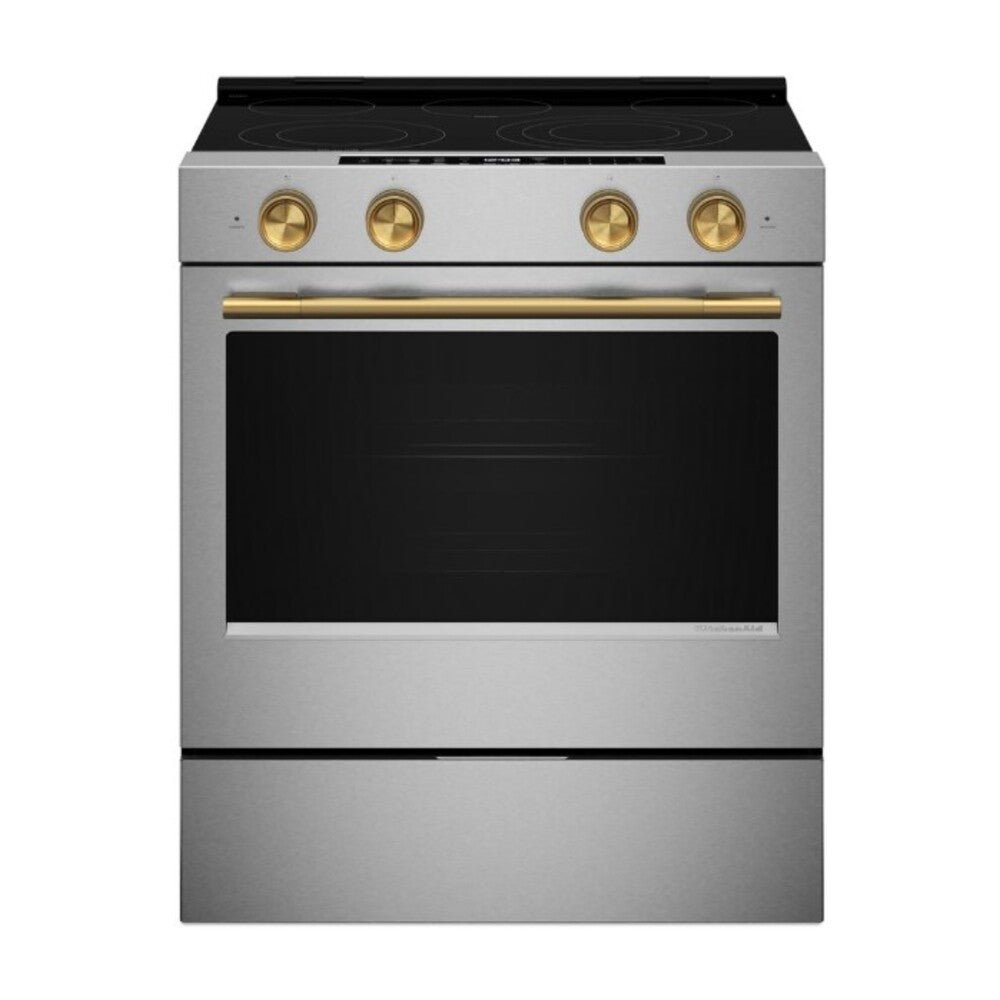 KitchenAid 5.3 Cu. Ft. Smart Slide-in Electric Range with Two Even-Heat™ Hyper Elements and