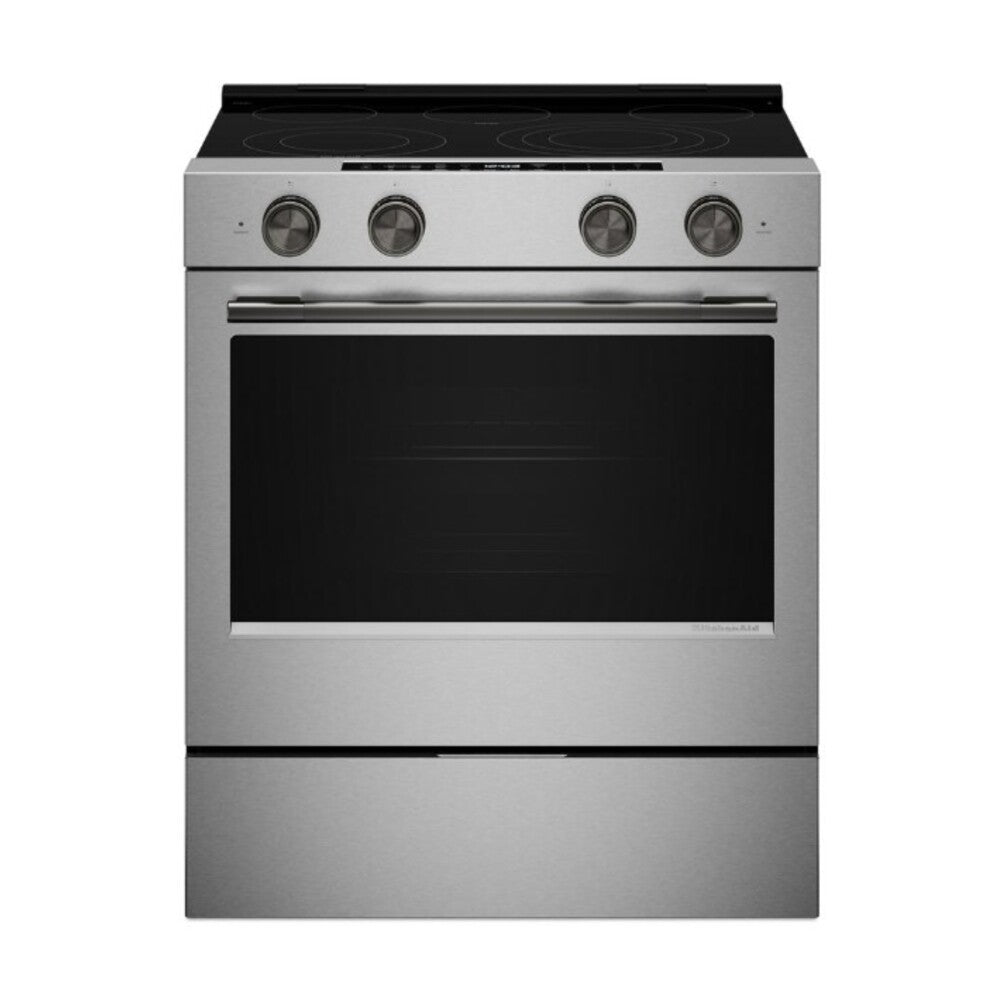 KitchenAid 5.3 Cu. Ft. Smart Slide-in Electric Range with Two Even-Heat™ Hyper Elements and
