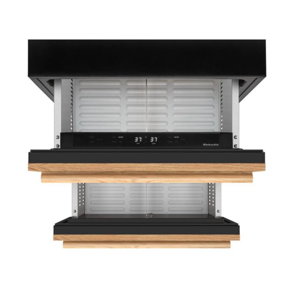 KitchenAid 24" Panel-Ready Undercounter Double-Drawer Refrigerator/Freezer