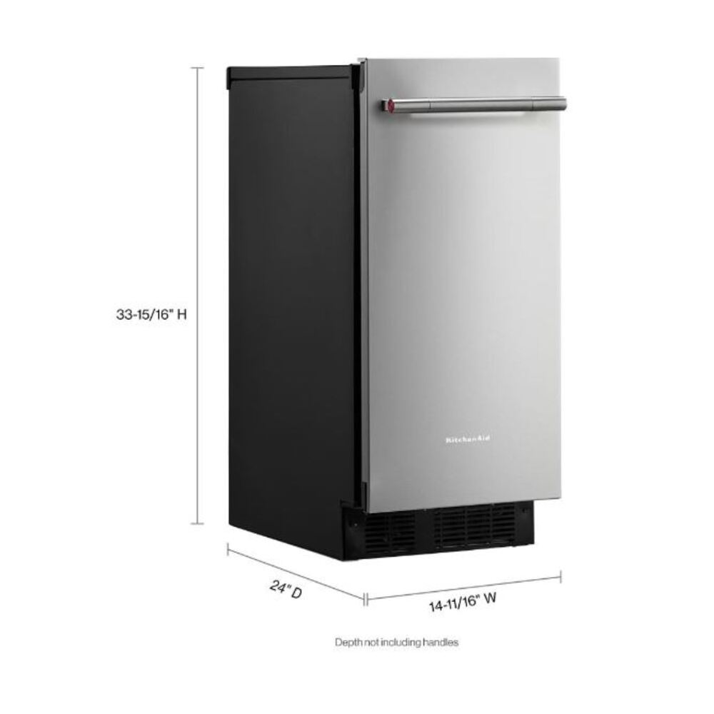 KitchenAid 15'' Automatic Ice Maker with PrintShield™ Finish