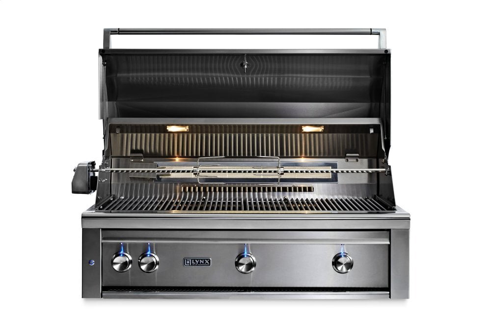 Lynx 42" Built-In Grill - 1 Trident™ w/ Rotisserie