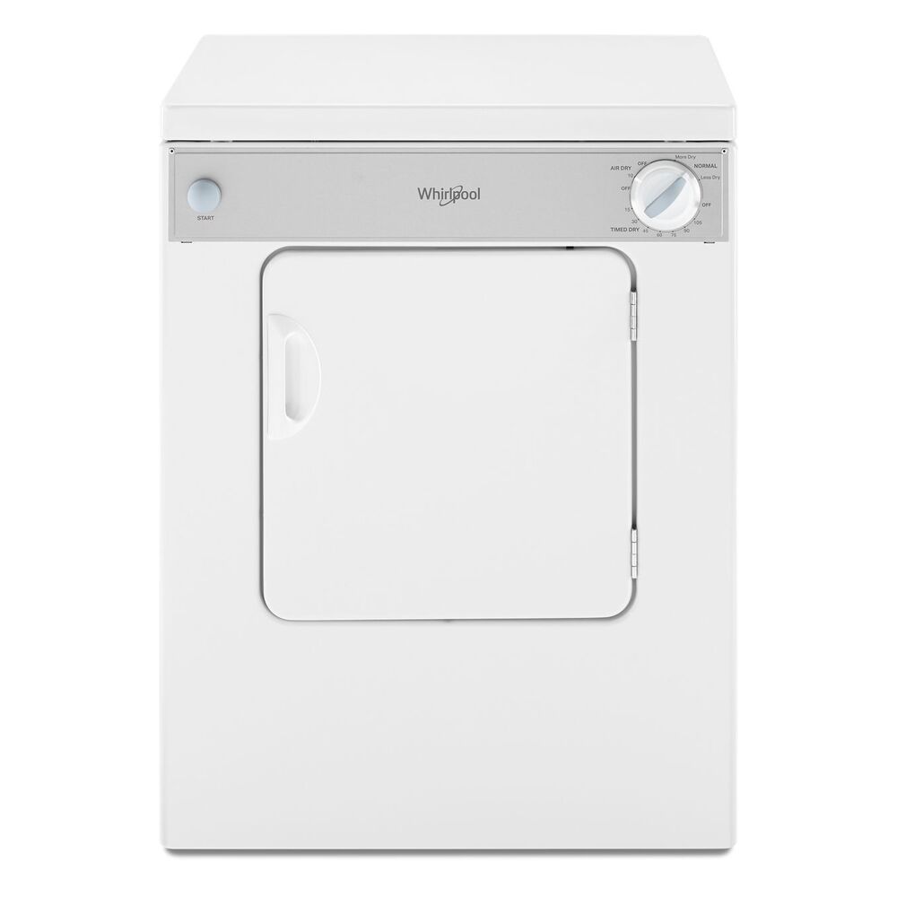 Whirlpool 3.4 cu. ft. Compact Front Load Dryer with Flexible Installation