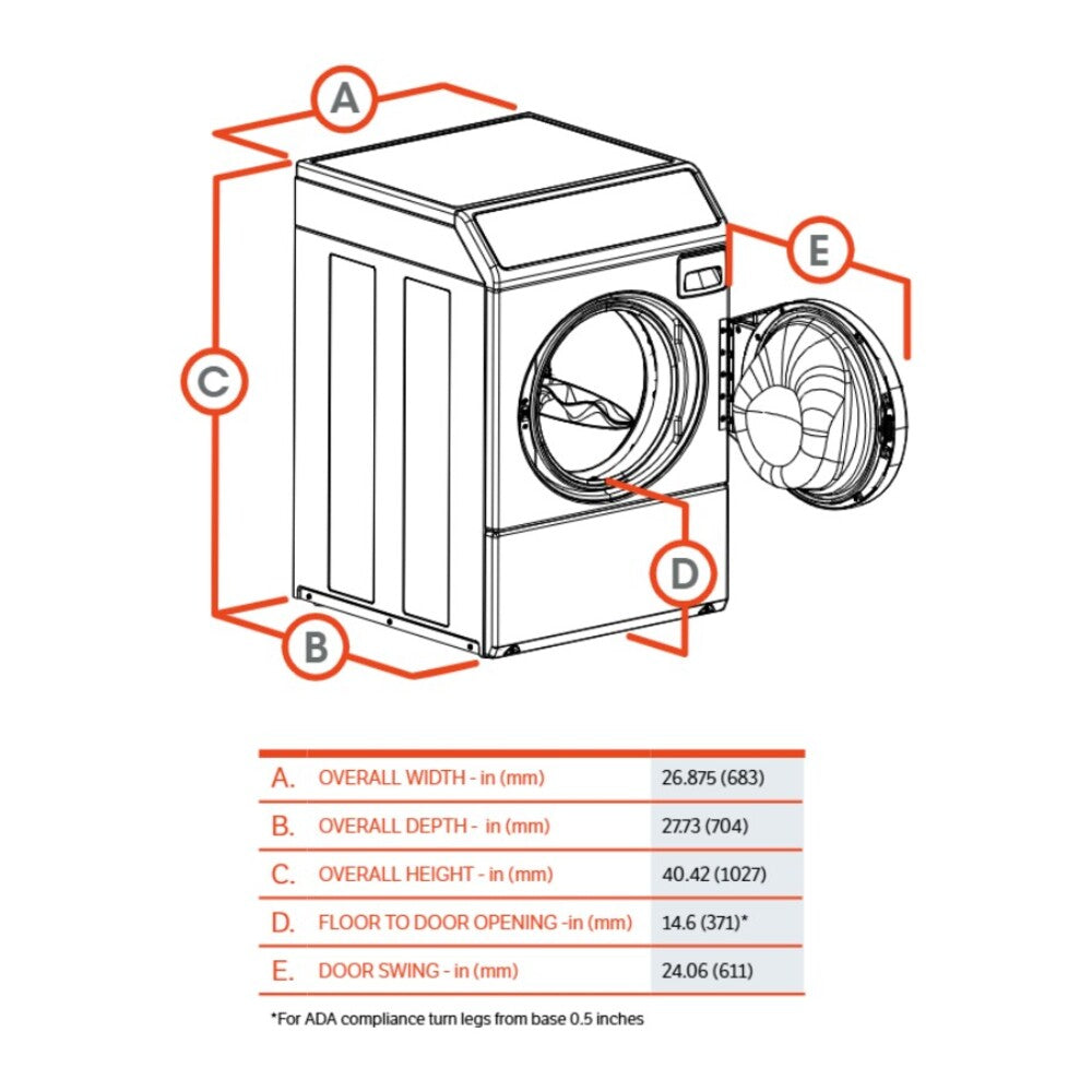 Speed Queen COMMERCIAL LAUNDRY NON-VENDED