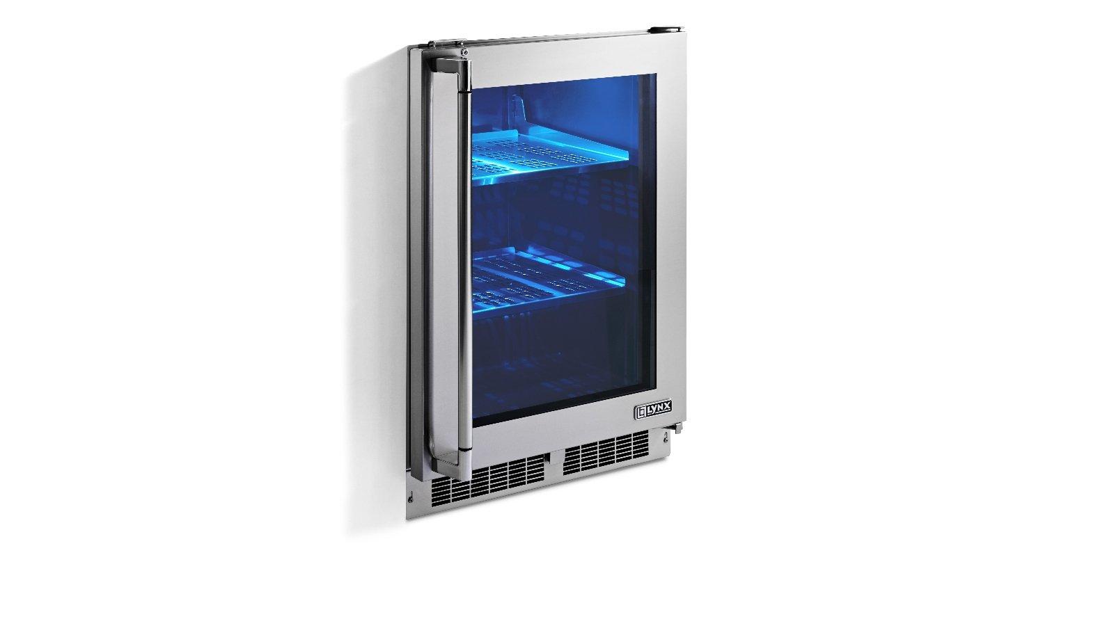 Lynx 24" Outdoor Refrigerator with Glass Door (LN24REFG)