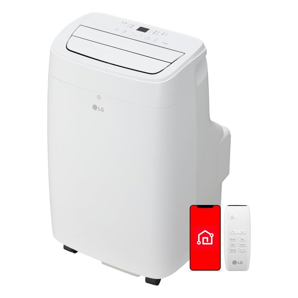 LG 7,300 BTU (SACC) / 11,000 BTU (ASHRAE) Portable Air Conditioner  Cools Up To 300
