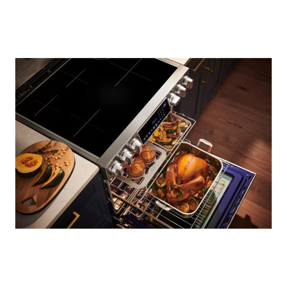 LG Studio LG STUDIO 6.3 cu. ft. InstaView® Induction Slide-in Range with Air Fry and Air S