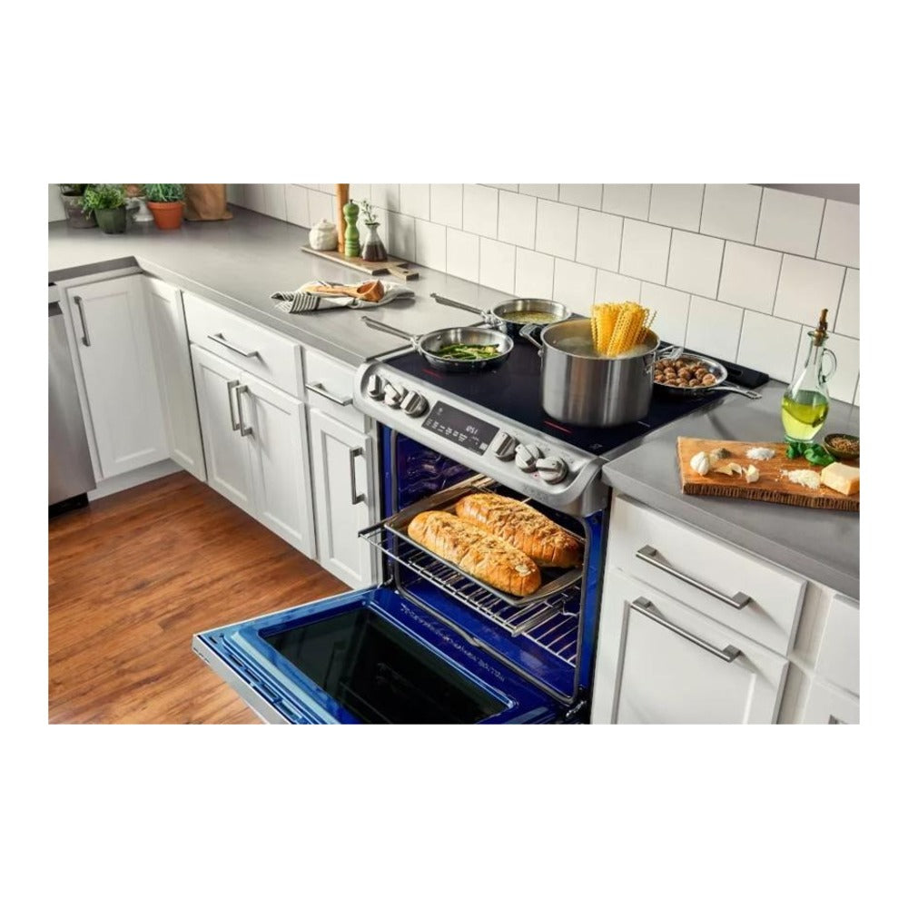 LG Studio LG STUDIO 6.3 cu. ft. InstaView® Induction Slide-in Range with Air Fry and Air S