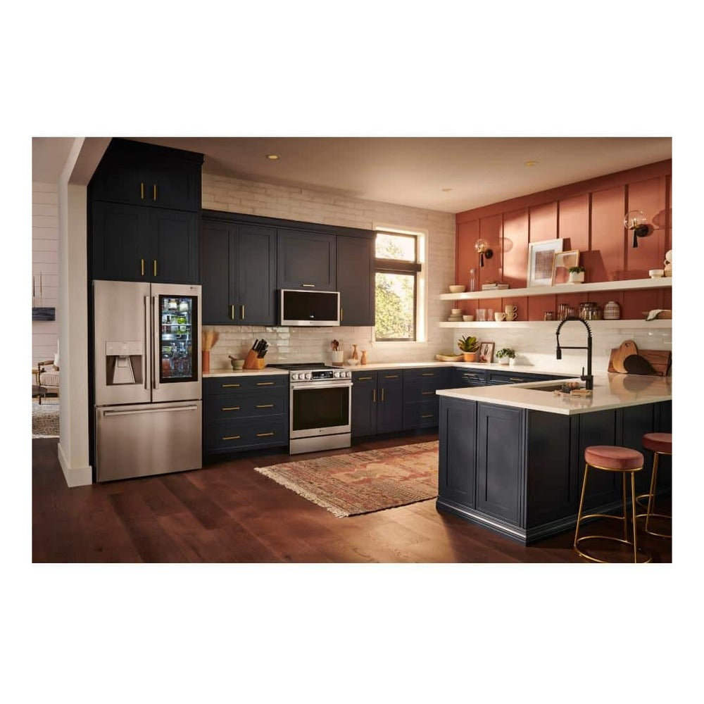 LG Studio LG STUDIO 6.3 cu. ft. InstaView® Induction Slide-in Range with Air Fry and Air S