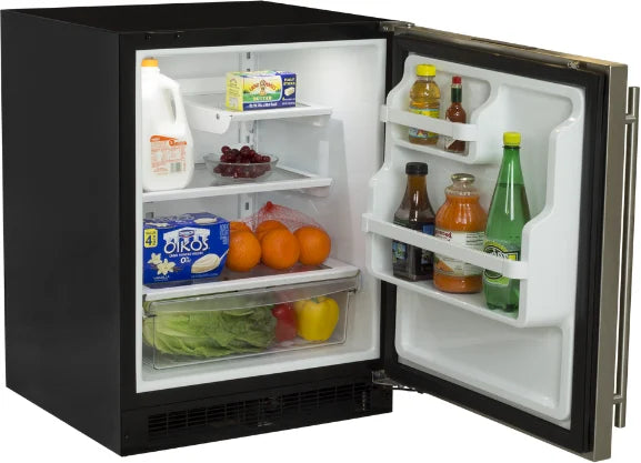 Marvel 24-In Low Profile Built-In Refrigerator With Maxstore Bin And Door Storage with 