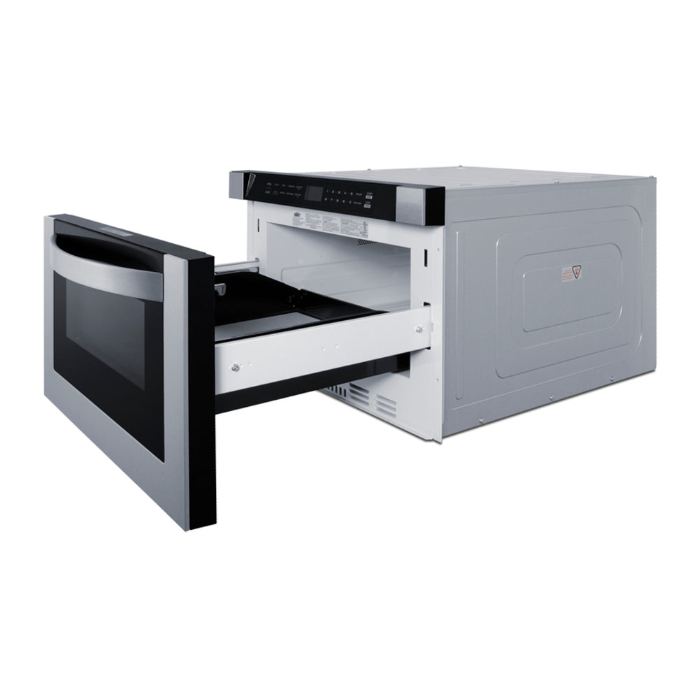 Summit 24" Wide Built-in Drawer Microwave