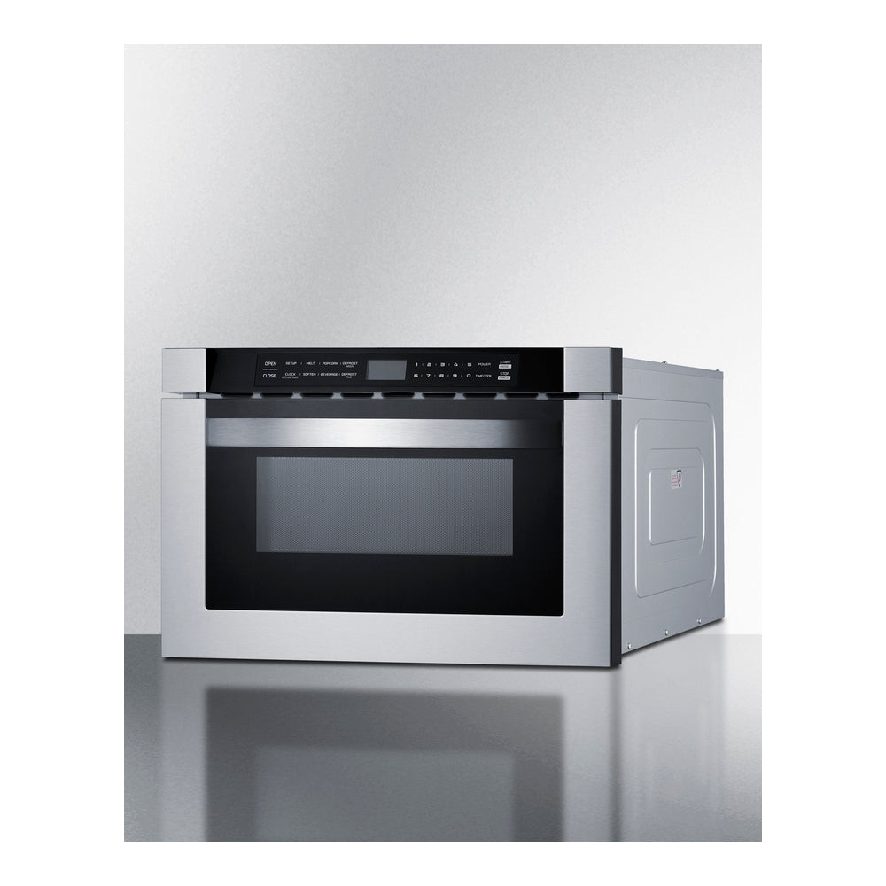Summit 24" Wide Built-in Drawer Microwave