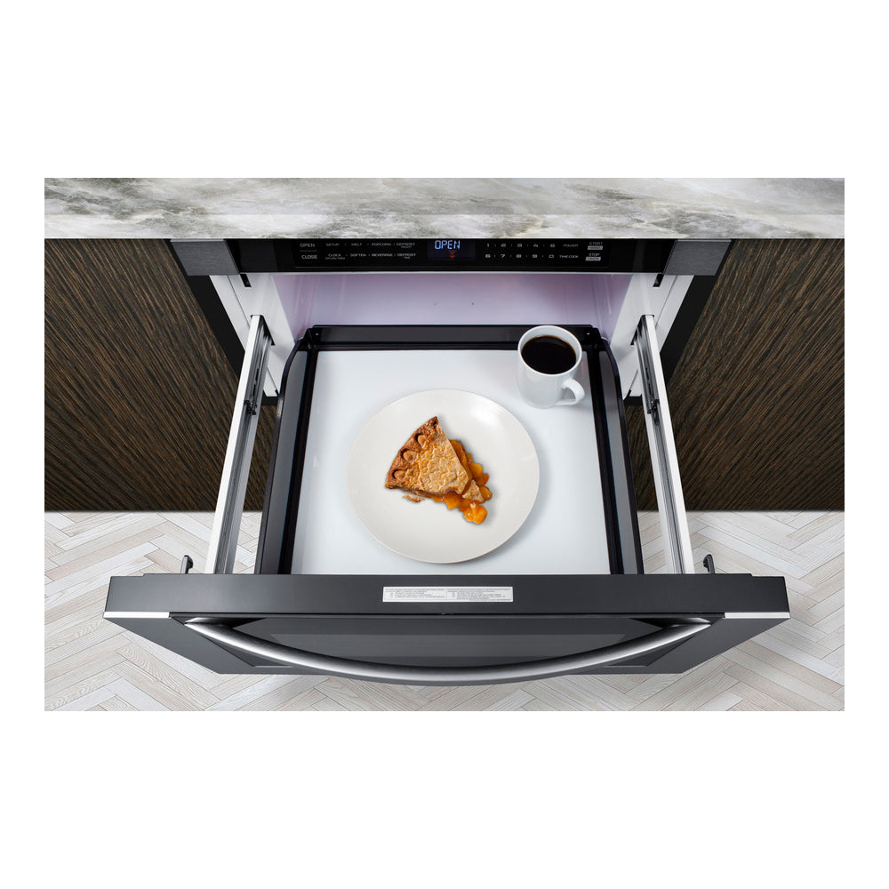 Summit 24" Wide Built-in Drawer Microwave