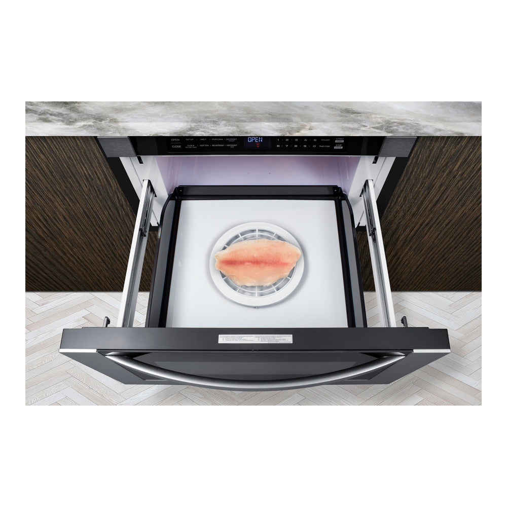 Summit 24" Wide Built-in Drawer Microwave