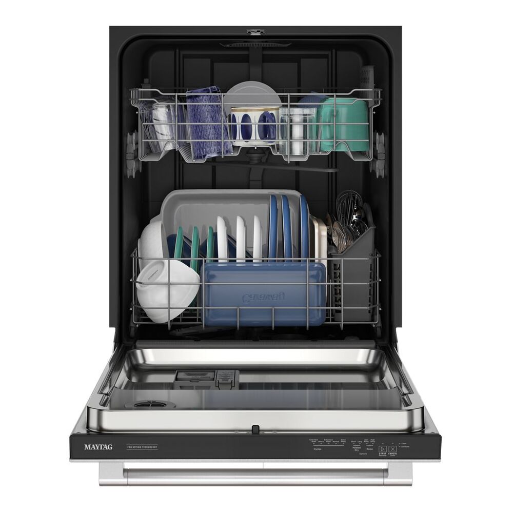 Maytag Top Control Hybrid Tub Dishwasher with Enhanced Wash and Heated Dry with Fan