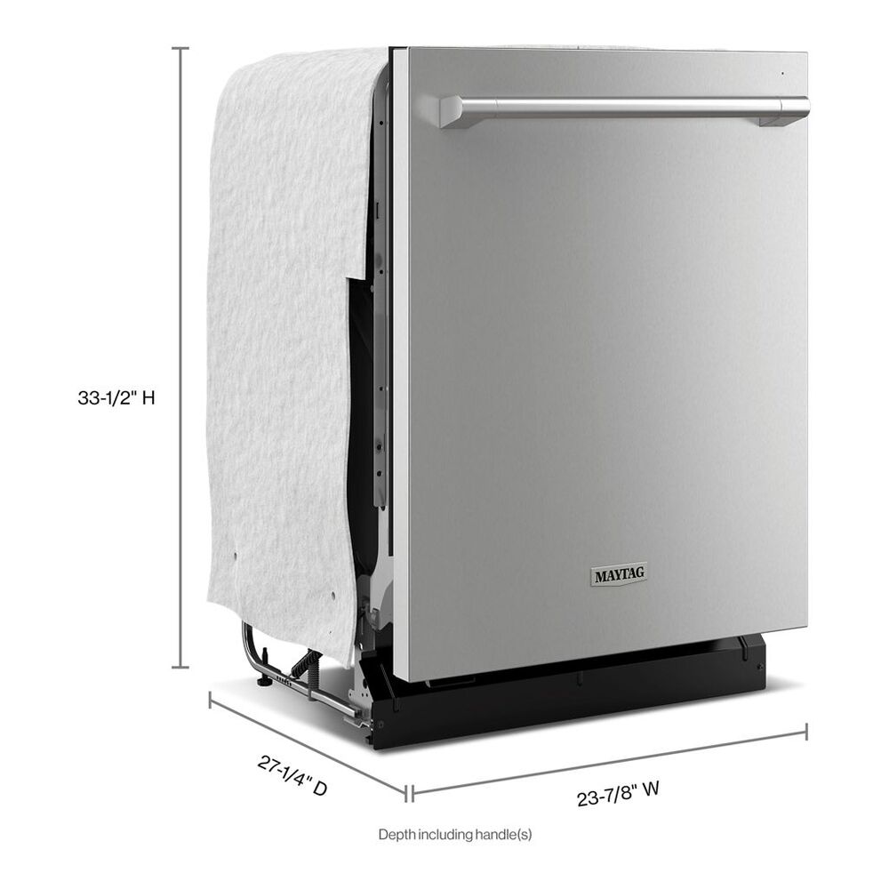 Maytag Top Control Hybrid Tub Dishwasher with Enhanced Wash and Heated Dry with Fan