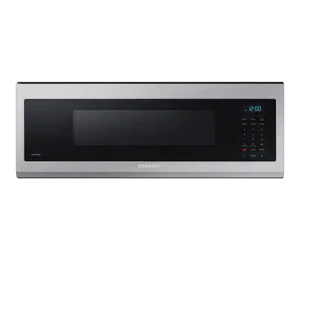 Samsung 1.1 cu. ft. Smart SLIM Over-the-Range Microwave with 400 CFM Hood Ventilation, W