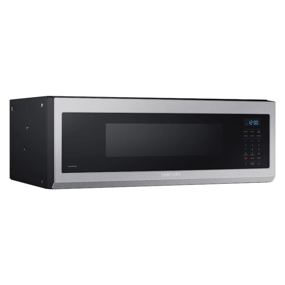 Samsung 1.1 cu. ft. Smart SLIM Over-the-Range Microwave with 400 CFM Hood Ventilation, W