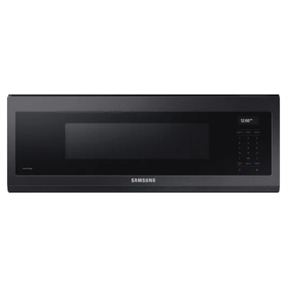 Samsung 1.1 cu. ft. Smart SLIM Over-the-Range Microwave with 550 CFM Hood Ventilation, W
