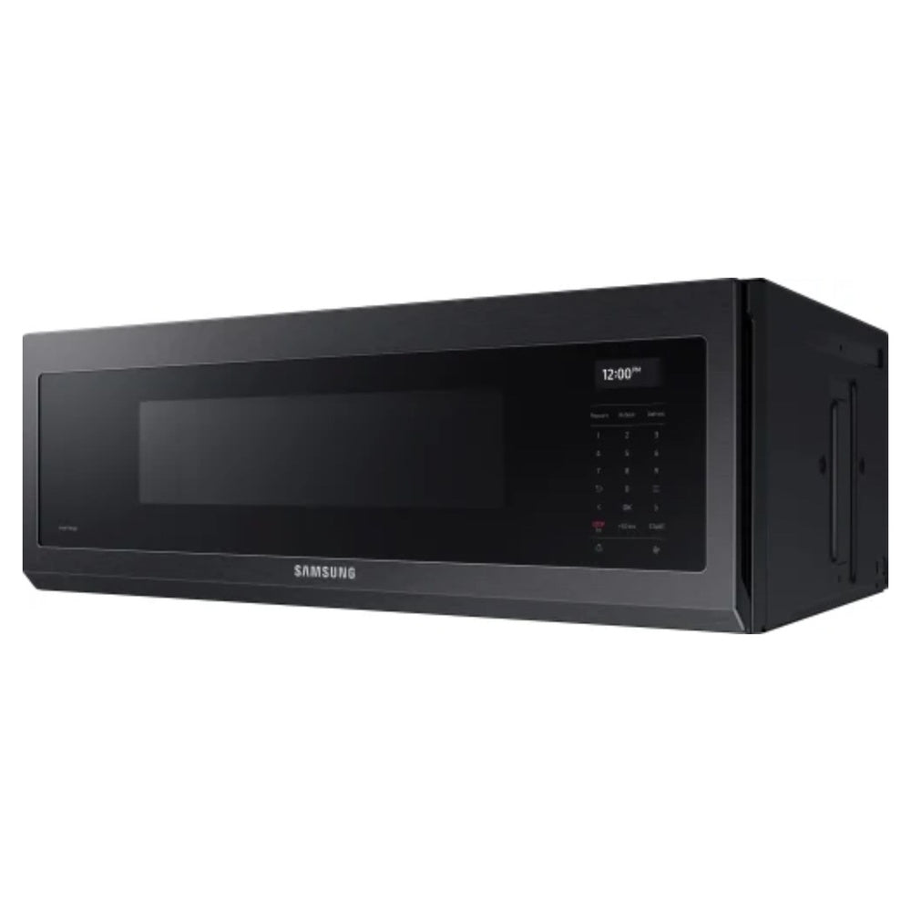 Samsung 1.1 cu. ft. Smart SLIM Over-the-Range Microwave with 550 CFM Hood Ventilation, W