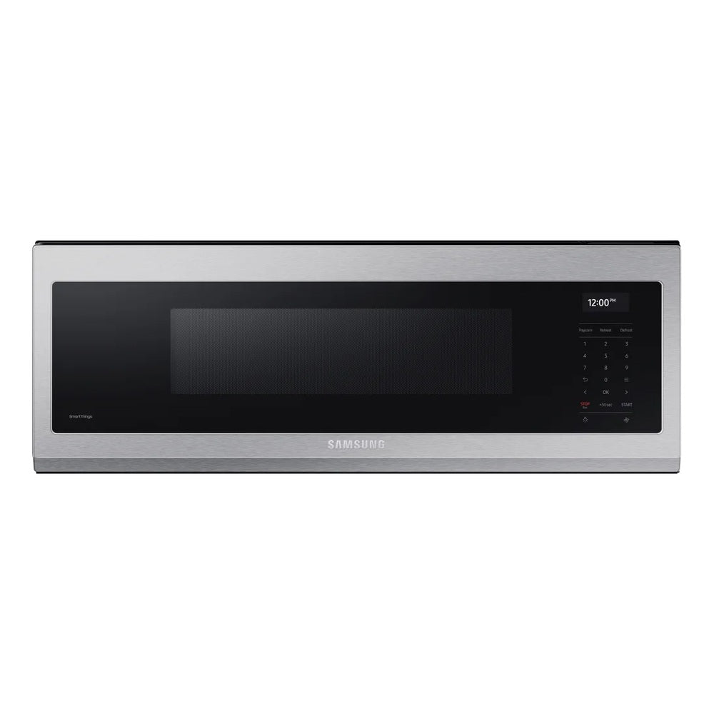 Samsung 1.1 cu. ft. Smart SLIM Over-the-Range Microwave with 550 CFM Hood Ventilation, W