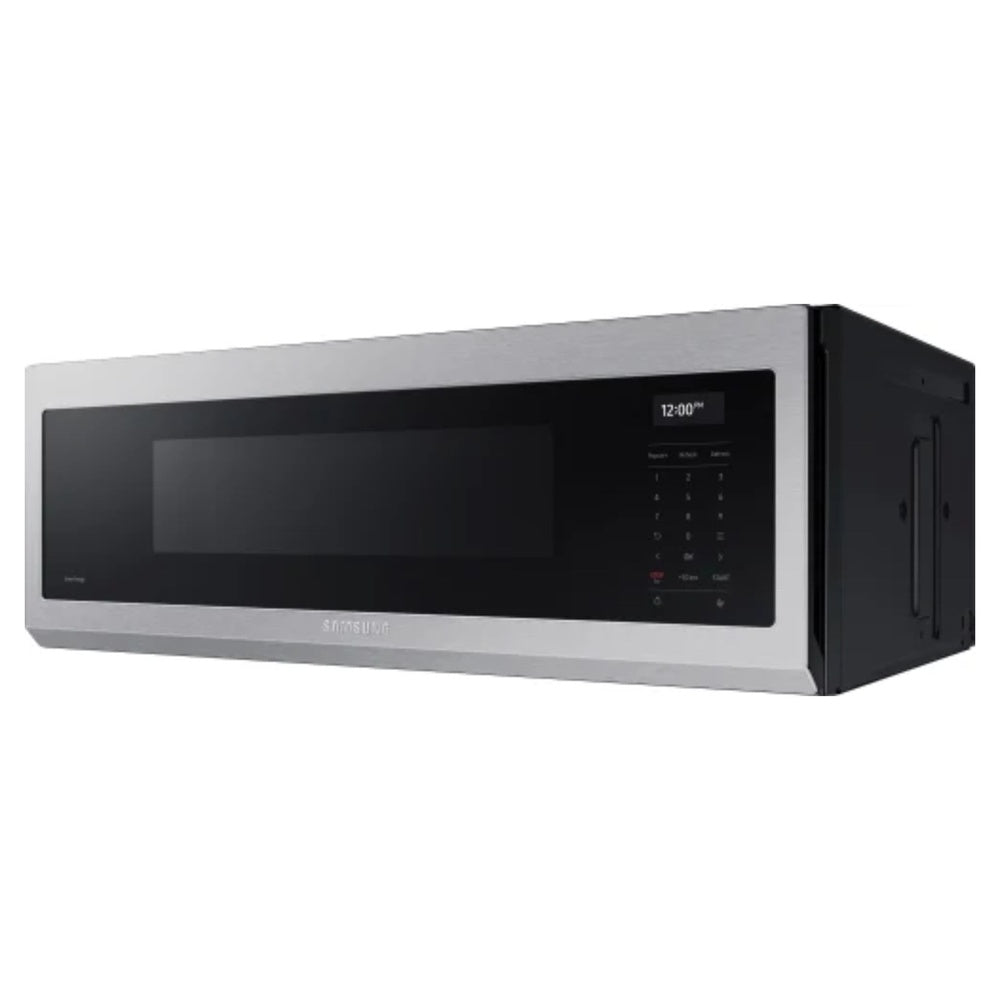 Samsung 1.1 cu. ft. Smart SLIM Over-the-Range Microwave with 550 CFM Hood Ventilation, W