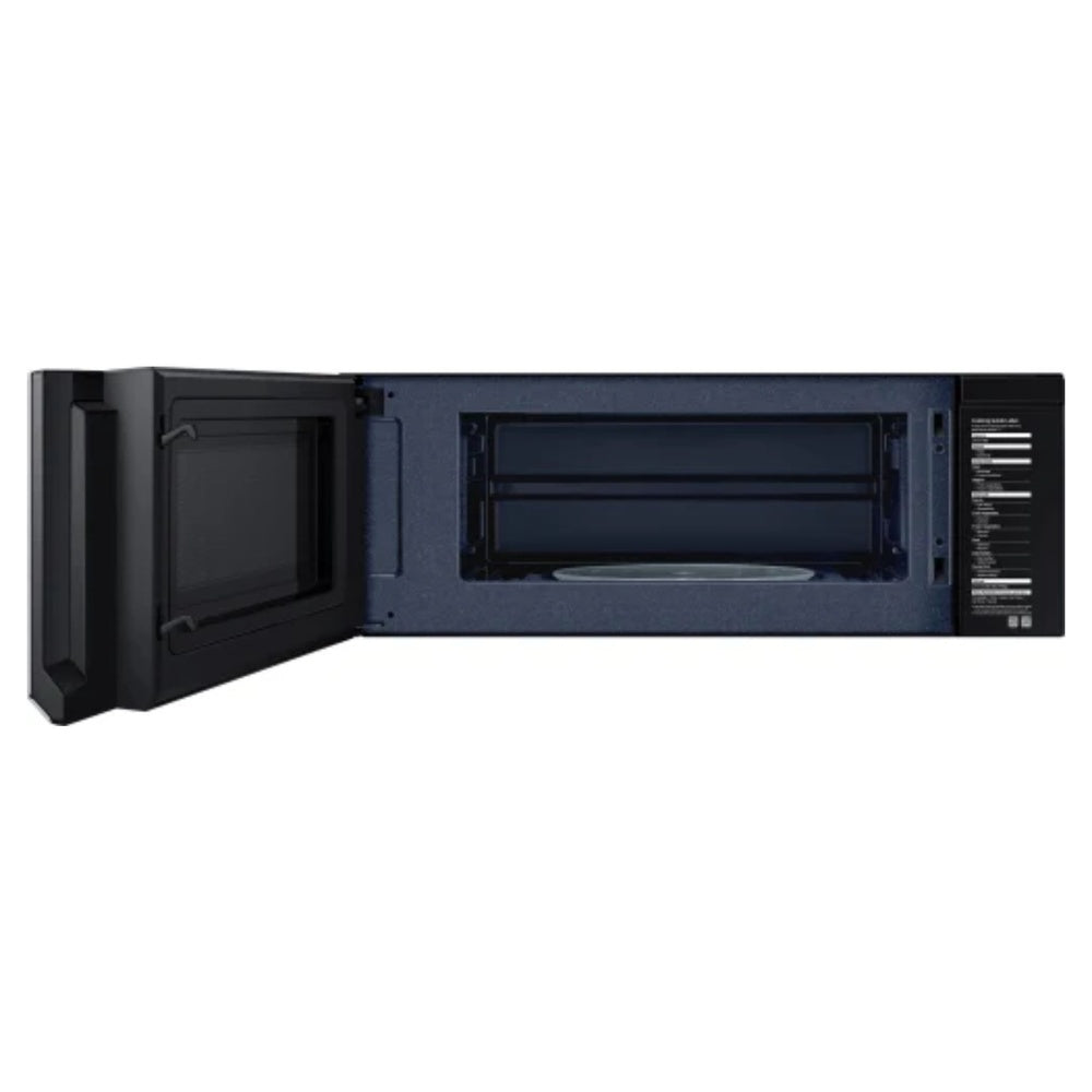 Samsung 1.1 cu. ft. Smart SLIM Over-the-Range Microwave with 550 CFM Hood Ventilation, W