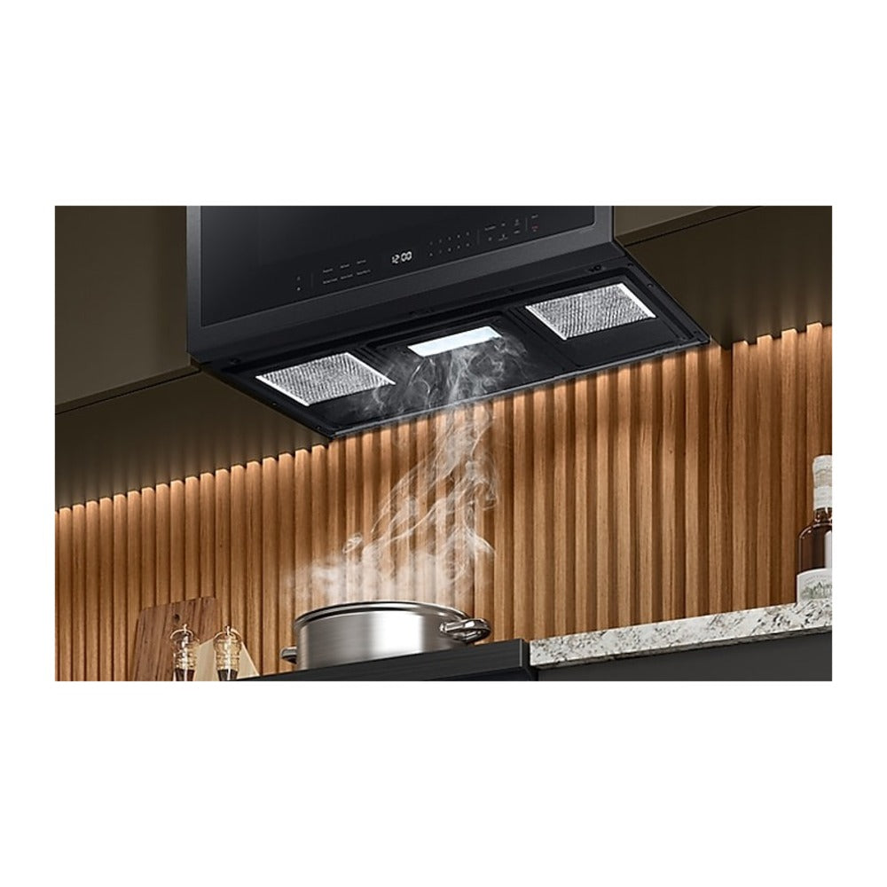 Samsung 2.1 cu. ft. Over-the-Range Microwave with Wi-Fi in Fingerprint Resistant Stainle