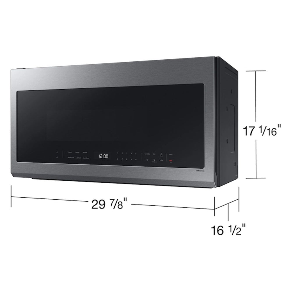 Samsung 2.1 cu. ft. Over-the-Range Microwave with Wi-Fi in Fingerprint Resistant Stainle