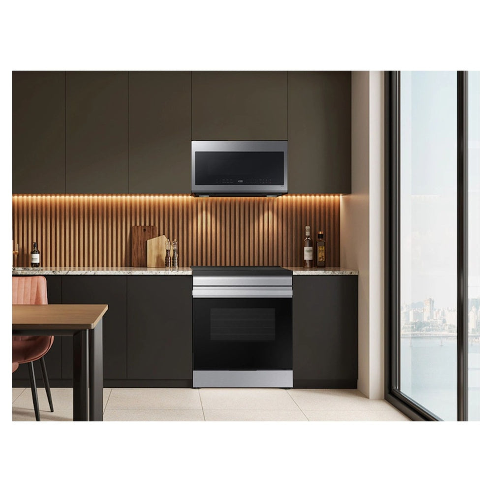 Samsung 2.1 cu. ft. Over-the-Range Microwave with Wi-Fi in Fingerprint Resistant Stainle