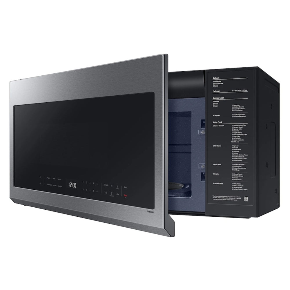 Samsung 2.1 cu. ft. Over-the-Range Microwave with Wi-Fi in Fingerprint Resistant Stainle