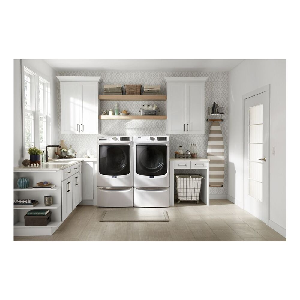 Maytag Front Load Electric Dryer with Extra Power and Quick Dry cycle - 7.3 cu. ft.