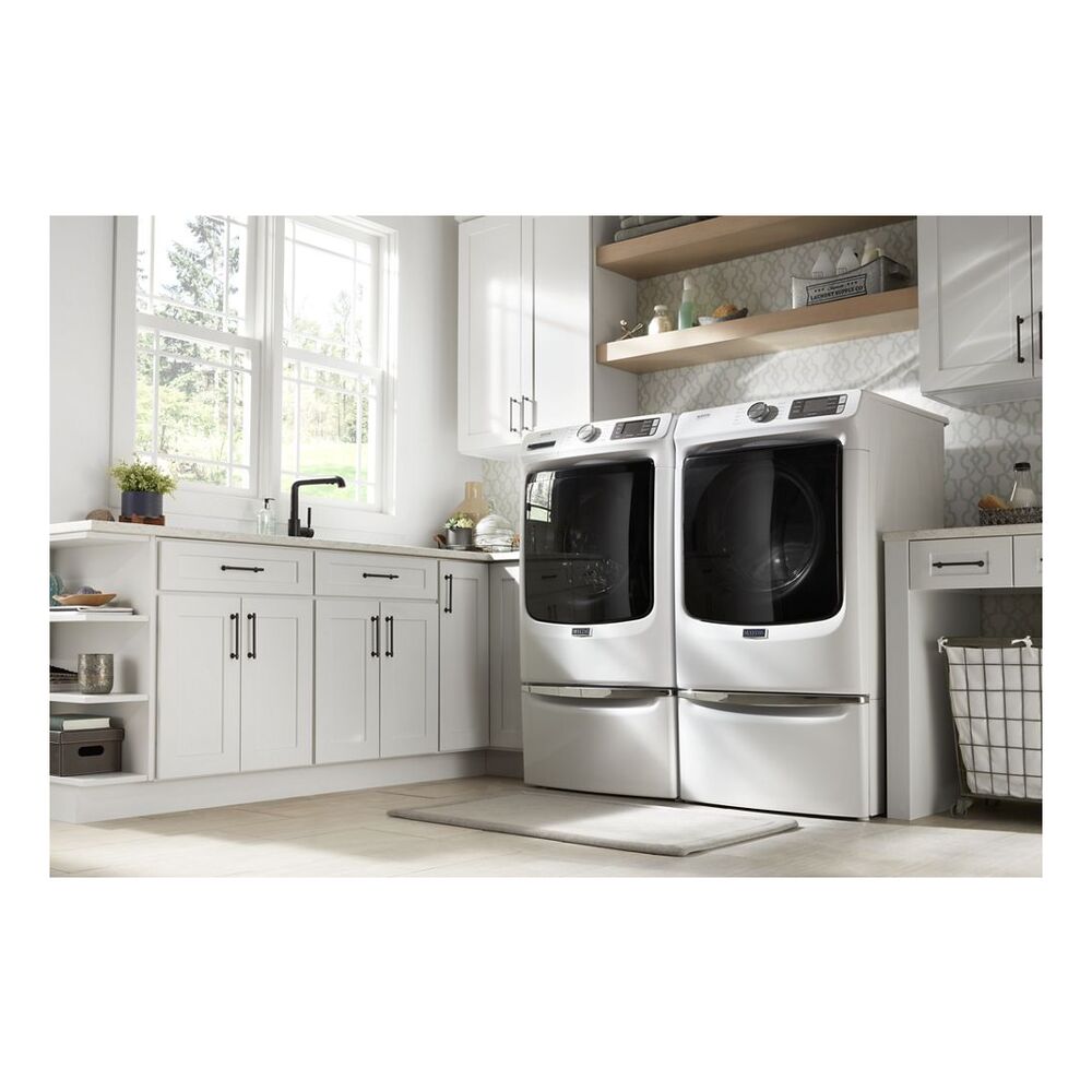 Maytag Front Load Electric Dryer with Extra Power and Quick Dry cycle - 7.3 cu. ft.