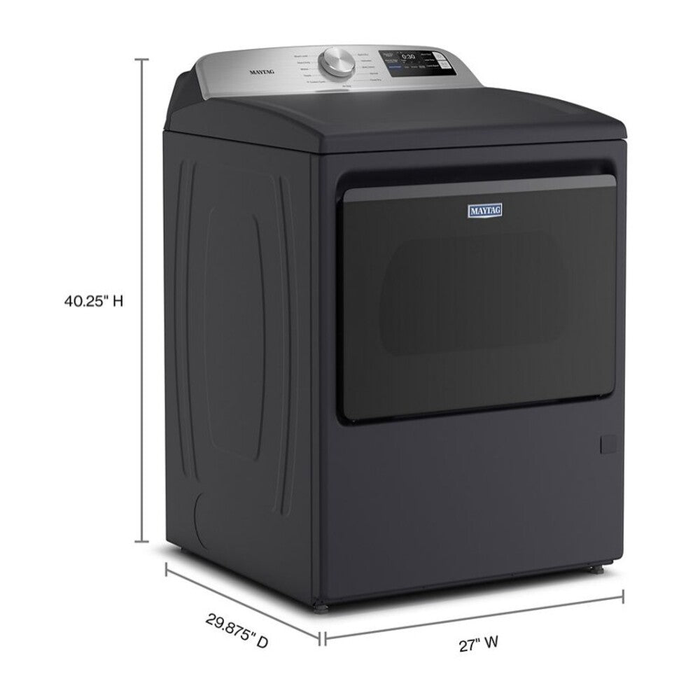 Maytag 7.4 Cu. Ft. Top Load Electric Dryer with Extra Power and Advanced Moisture Sensi