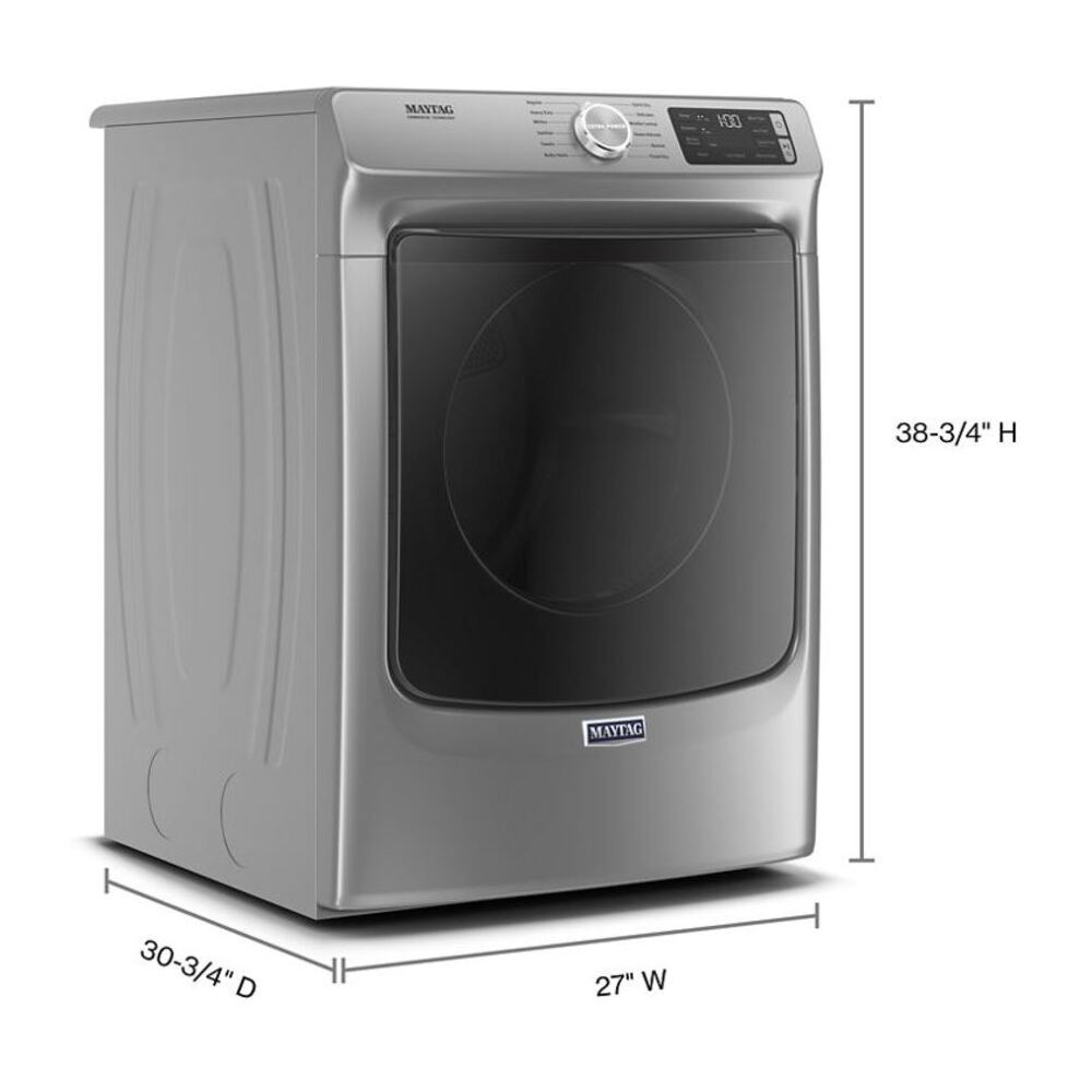Maytag Front Load Electric Dryer with Extra Power and Quick Dry Cycle - 7.3 cu. ft.