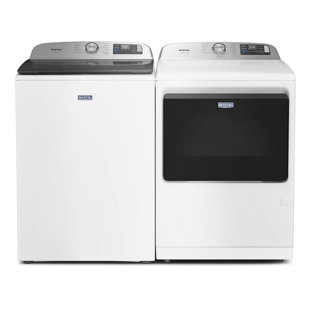 Maytag 7.4 Cu. Ft. Pet Pro Top Load Electric Dryer with Extra Power and Sanitize Cycle