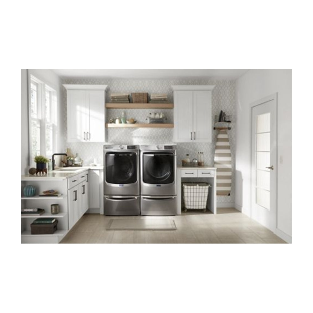 Maytag Smart Front Load Electric Dryer with Extra Power and Advanced Moisture Sensing P